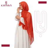 Chiffon Plain Scarf